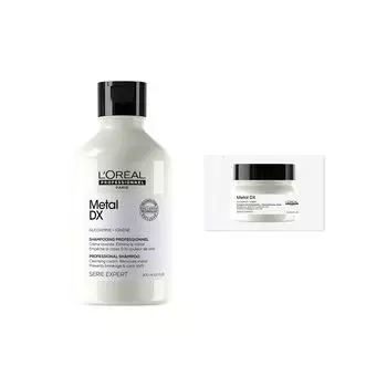 Профессиональный Металлический DX Шампунь с пробником Волосы Подходит для всех типов волос Металлический Ежедневный уход Предотвращает ломкость волос Увлажняющий Влажный Кремовый Натуральный белый