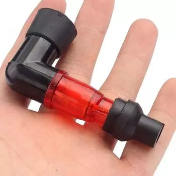 Профессиональный мотоциклетный колпачок свечи зажигания 90 градусов высокого давления колпачок зажигания мотоцикла синий
