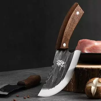 Профессиональный мясницкий нож для резки, кухонные ножи для разделки, хозяйственные ножи для обвалки, нож для разделки фруктов, рыбы, мяса из нержавеющей стали