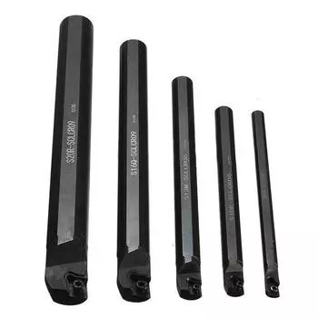 Профессиональный набор держателей токарного инструмента для токарных станков 7 10 12 16 20 мм + твердосплавные пластины CCMT для точной обработки CHINA