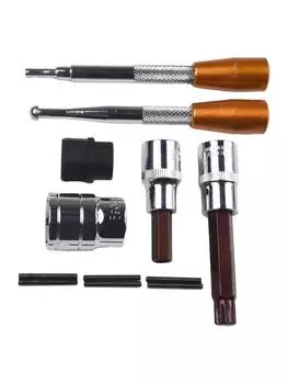 Профессиональный набор инструментов для дизельных форсунок Bosch, 6 шт., разборка Common Rail