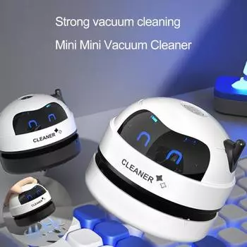 Профессиональный настольный чувствительный к всасыванию пылесос Super Button Clean чёрный