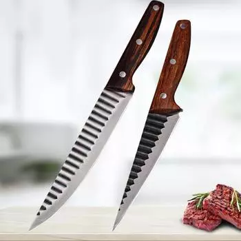 Профессиональный нож для мясника, нож для обвалки, бытовой нож для нарезки, универсальный нож, инструмент для приготовления пищи B