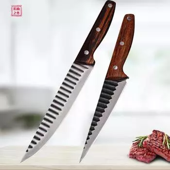 Профессиональный нож для мясника, нож для обвалки, бытовой нож для нарезки, универсальный нож, инструмент для приготовления пищи B