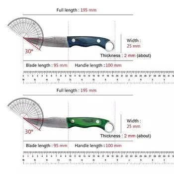 Профессиональный нож для разделки мяса, тесак для барбекю, кованый нож, нож для разделки мяса из нержавеющей стали, деревянная ручка, острое лезвие, кухонный нож