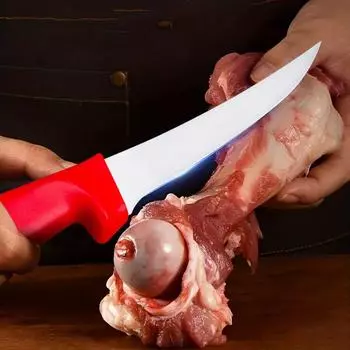Профессиональный нож для разделки мяса, тесак для мяса, поварской нож из нержавеющей стали, нож для нарезки фруктов, мясницкий нож, кухонные ножи и аксессуары shipin24