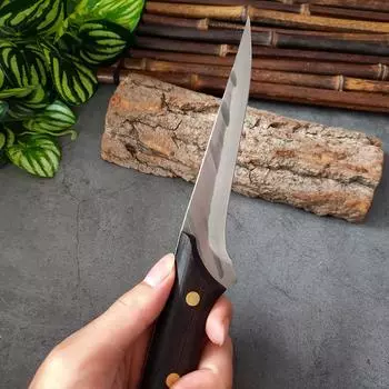 Профессиональный нож для разделки рыбы, филетирования, обвалки, разделки, с ножнами, высококачественный разделочный нож, кухонные инструменты