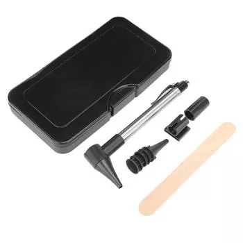 Профессиональный отоскоп эндоскоп уход за полостью рта ухо зеркало увеличительное стекло набор