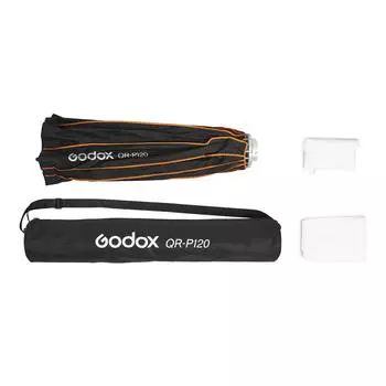 Профессиональный параболический софтбокс Godox 120 см, диффузор, крепление Bowens с сумкой для переноски для студии Bowens Mount
