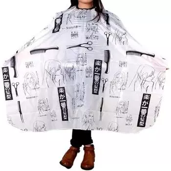 Профессиональный парикмахер для взрослых, парикмахерское платье для стрижки волос, накидка, ткань