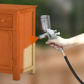 Профессиональный пистолет-распылитель F-75, пневматический распылитель, антикоррозийная краска для консервной мебели, автомобиля, краска, клей, распылительный пистолет-распылитель F75 серебряный