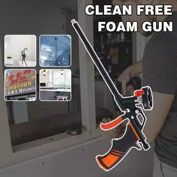 Профессиональный пистолет-распылитель полиуретановой пены для тяжелого инструмента, очистка дома, герметизация, простой аппликатор, аппликатор, изоляционный фильтр
