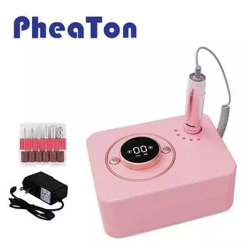 Профессиональный полировщик для ногтей для удаления омертвевшей кожи и полировщик для ногтей, электрическая дрель для ногтей для маникюрного салона, дрель для ногтей EU Plug