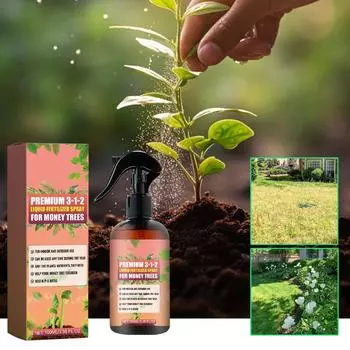 Профессиональный распылитель для удобрения денежного дерева, туман для домашнего садоводства, мягкий туман для здорового роста листьев, питательные вещества A1