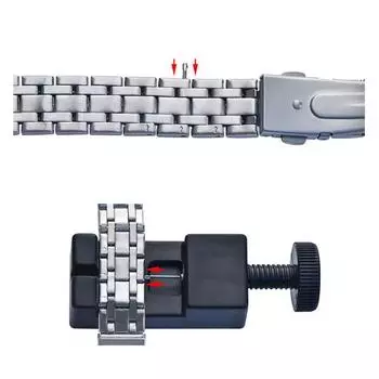 Профессиональный ремешок для часов, браслет, средство для удаления звеньев, запасные часы, регулировка шпилек, ремонт часов, запрет S2V9 black-One-size