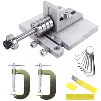 Профессиональный резак для кожаных ремней, регулируемый станок для резки ремней, ручные инструменты для резки кожи с С-образными зажимами