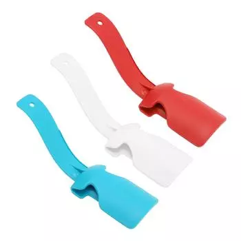 Профессиональный рожок для обуви для взрослых и детей, для пожилых людей, портативный эргономичный помощник для обуви Red