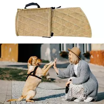 Профессиональный рукав для укуса собаки, прочное оборудование для тренировки укусов домашних животных, интерактивная игра легкие хаки