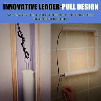 Профессиональный съемник Wiremag, магнитная система натяжения кабеля, настенная проволока для рыбалки