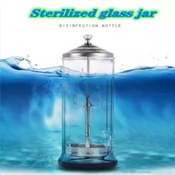 Профессиональный салон Парикмахерская Дезинфекция Банка Стерилизация Контейнер Дезинфицирующее средство для маникюра