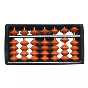 Профессиональный счет с кнопкой сброса, противоскользящие резиновые ножки, китайский калькулятор счеты для студентов, учителей, уроков математики 6