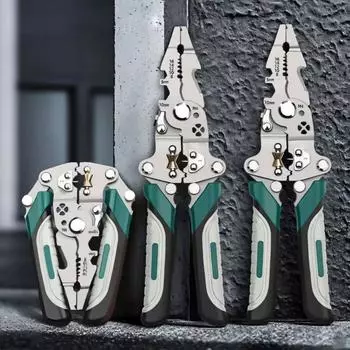 Профессиональный складной инструмент для зачистки проводов, многофункциональные кусачки для автомобильных проводов Style A