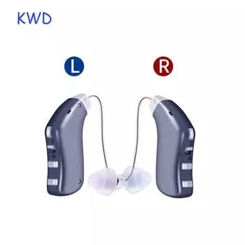 Профессиональный слуховой аппарат, перезаряжаемые полностью цифровые слуховые аппараты, 16 каналов, усилитель слуха, слуховой аппарат для глухоты s жёлтый