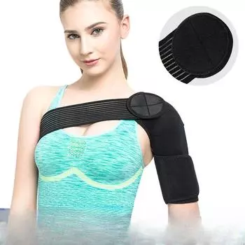 Профессиональный спортивный баскетбол, профессиональная защита плеч, мужская защита плеч, защита рук, защита плеч, наплечник one size чёрный