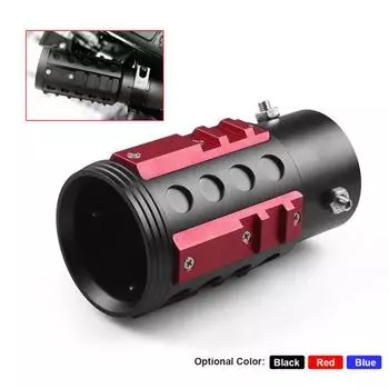 Профессиональный Стайлинг автомобиля для выхлопной трубы с наконечником выхлопной трубы Jeep Wrangler JK 45491 чёрный