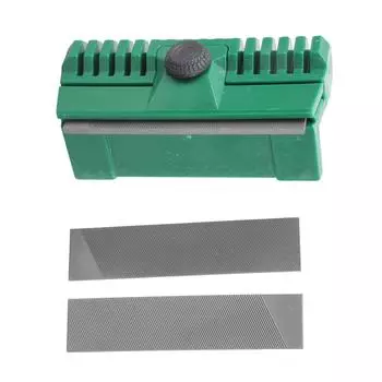 Профессиональный стальной направляющий рельс для цепной пилы, инструмент для правки, аксессуары для газона и сада, направляющая шина для цепной пилы, простая в эксплуатации