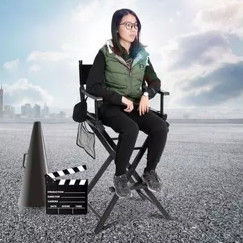 Профессиональный стул для визажиста-руководителя, деревянный, легкий, складной