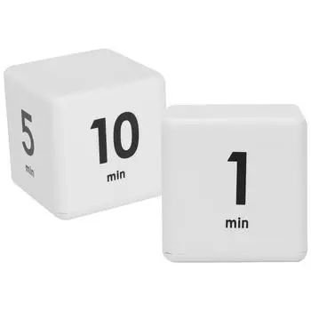 Профессиональный таймер для салона красоты, таймер для управления временем, кубический таймер для обучения студентов 1-3-5-10 Minutes