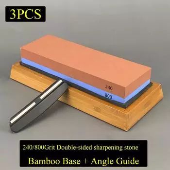 Профессиональный точильный камень 1000 3000 грит для заточки ножей, водный камень для шлифовки, точильный камень, набор алмазных брусков Apex Edge as picture