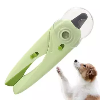 Профессиональный триммер для ногтей домашних животных Инструмент для ухода за домашними животными Триммер для когтей Уход за щенками и котятами зелёный