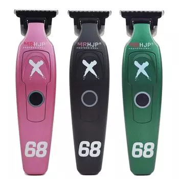 Профессиональный триммер для парикмахерских BRDCLIP D10 3 цвета 7000 об/мин для мужчин, парикмахерская, гравировка, покрытие DLC, 0 лезвий, высокая скорость