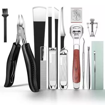 Профессиональный триммер для удаления вросших ногтей на ногах, высококачественные наборы ножниц для педикюра, портативные маникюрные ножницы из нержавеющей стали