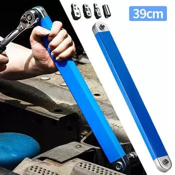 Профессиональный удлинительный ключ с нулевым смещением 2025, удлинитель для труднодоступных мест 1/2 дюйма. 1/4 дюйма. 3/8 дюйма. Набор инструментов для ремонта автомобиля