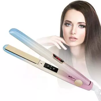 Профессиональный уход за волосами, выпрямление отрицательных ионов, керамический выпрямитель для волос, плоский утюг