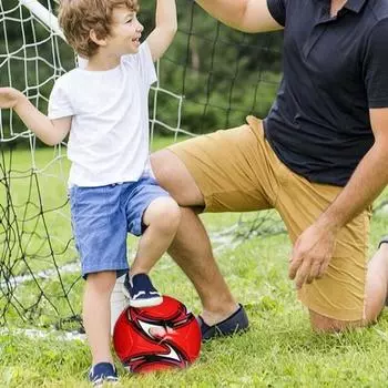 Профессиональный уличный футбол, износостойкий, водонепроницаемый, антиэкструзионный, из ПВХ, студенческий футбольный мяч, игрушка для игровых соревнований 5 белый