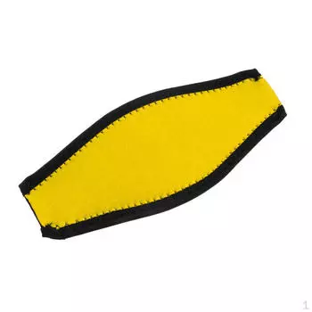 Профессиональный универсальный неопрен для водных видов спорта, подводного плавания Black 20.5x9cm