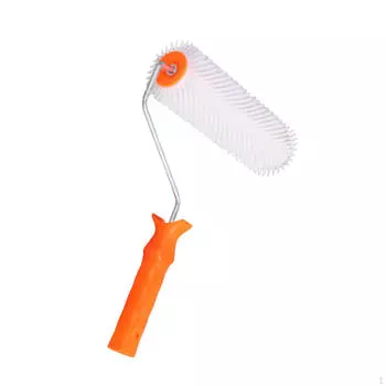 Профессиональный валик с шипами для выравнивания полов, эргономичный дизайн short tooth