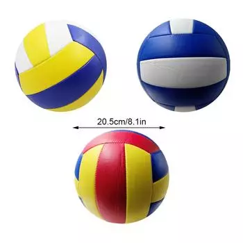 Профессиональный волейбольный мяч, размер 5, мягкий тренировочный игровой мяч для начинающих молодежи, тренировочный мяч в помещении, пляжный волейбол на открытом воздухе