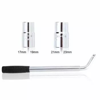 Профессиональный выдвижной ключ для колесных ключей телескопический с гнездом для гайки 17 мм 19 мм 21 мм 23 мм для ремонта автомобилей инструменты