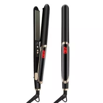 Профессиональный выпрямитель для волос, щипцы для завивки волос, утюжок с отрицательными ионами, инфракрасная щипцы для выпрямления волос, щипцы для завивки гофры, светодиодный дисплей