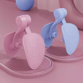 Профессиональный зажим для ног для восстановления таза Оборудование для красоты Тренажер для мышц таза Восстановление упругости Тренировка ног Сгибание бедер розовый