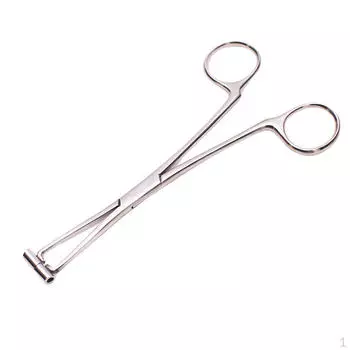 Профессиональный зажим из нержавеющей стали 6 дюймов для тела, живота, пупка, носа, губ, ушей, инструмент