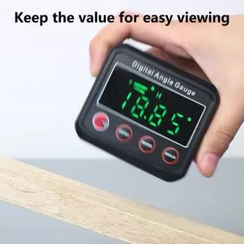 Профессиональный жужжащий мощный всасывающий угловой искатель с магнитным нижним мини-инклинометром для дома