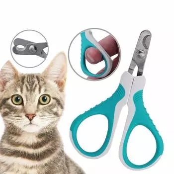 Professional Pet Nail Clippers for Small Animals Suitable for Dogs Cats Rabbits Hamsters Birds and More Pets Supplies зелёный