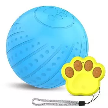 Professional Self-activating Pet Toy Dog Ball Electric Intelligent Wicked Ball O2 Durable Rubber Material Pets Dogs Bite Toy Chinese