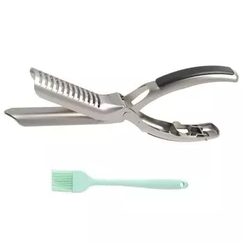 Professional Stainless Steel Rib Membrane Remover Tool Ergonomic Handle For Barbecue Preparation And Kitchen Use B